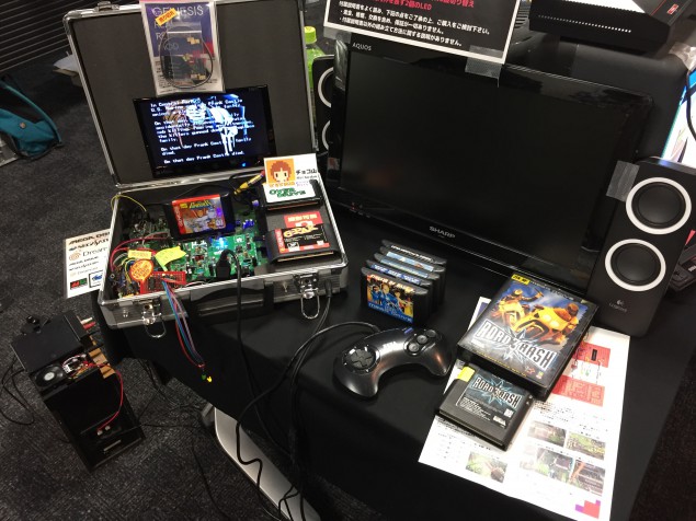 Demoing Mt.Chocolate's Genesis mods (Click to enlarge)