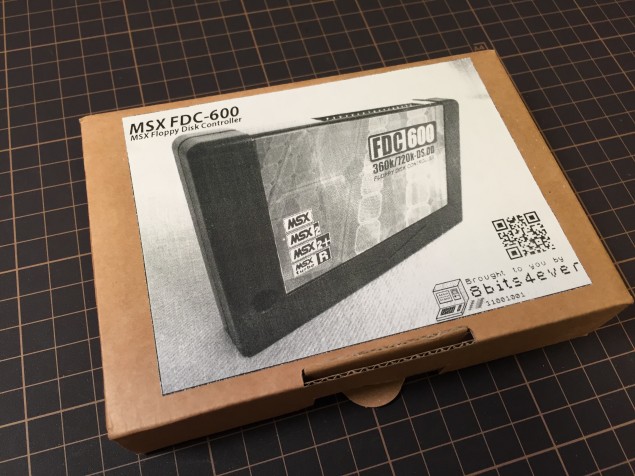 The FDC-600 box as it arrived (click to enlarge)